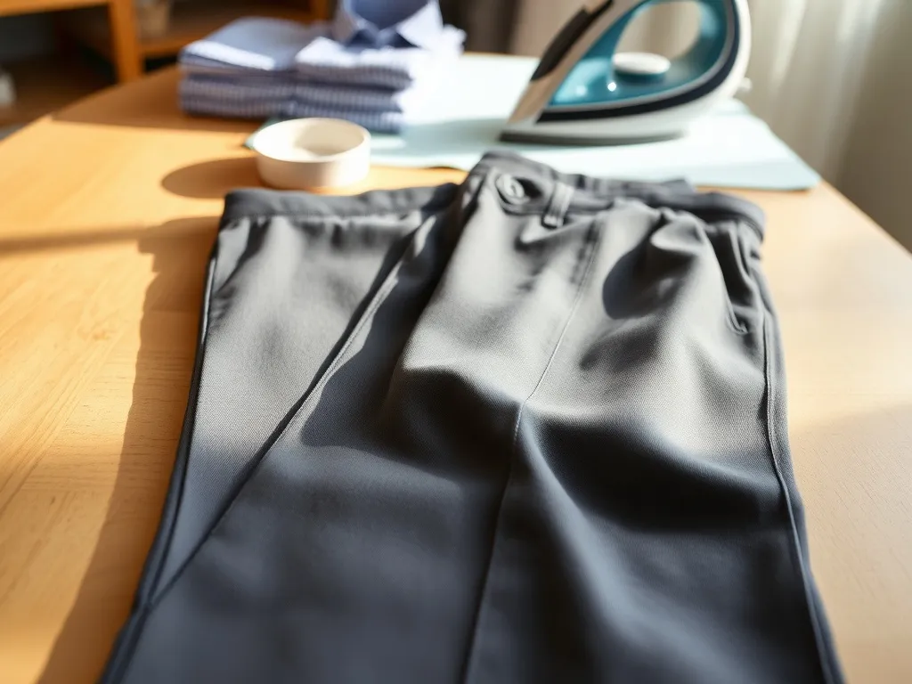 Jak prasować spodnie w kant? Praktyczne porady i techniki