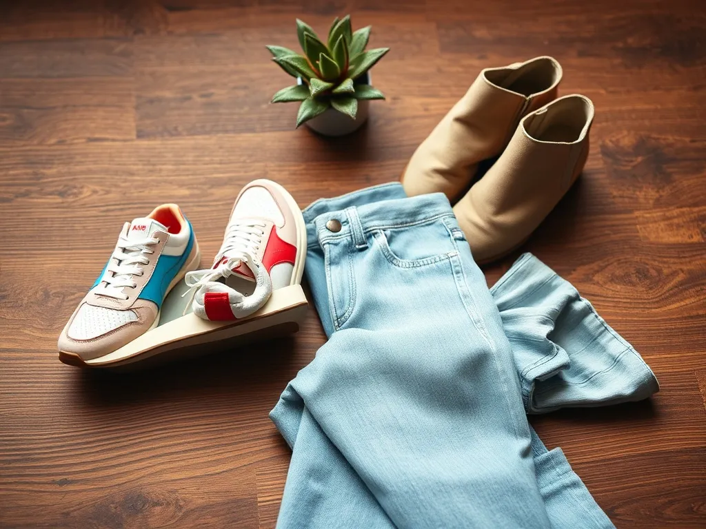 Jakie buty do szerokich spodni jeansowych wybrać?