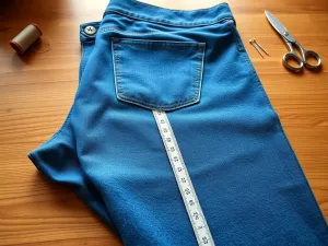 Jak zmierzyć długość nogawki?