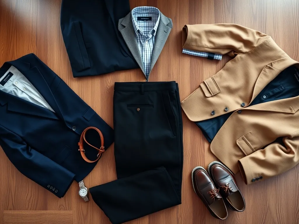 Jaka marynarka do czarnych spodni?